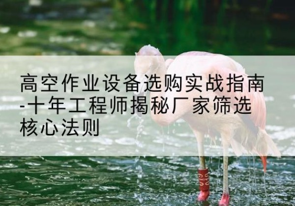 吉县剪叉式升降机厂家-高空作业设备选购实战指南-十年工程师揭秘厂家筛选核心法则
